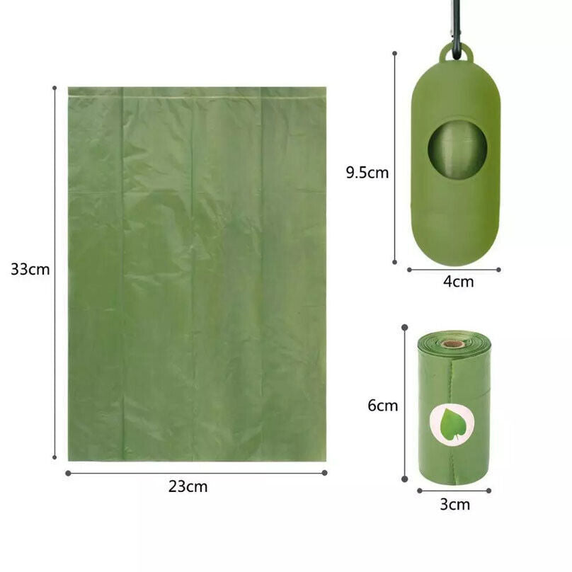 Biodegradable Dog Poo Bags Scented Pet Poo Waste Bags Degradable Garbage Bag - Claw Collections Uk 