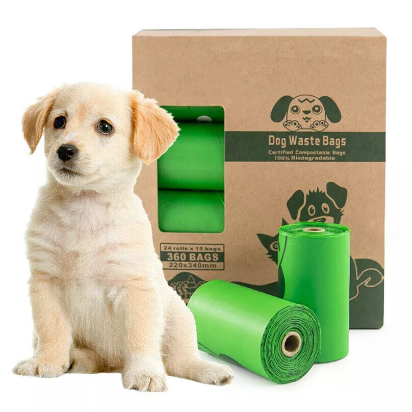 Biodegradable Dog Poo Bags Scented Pet Poo Waste Bags Degradable Garbage Bag - Claw Collections Uk 