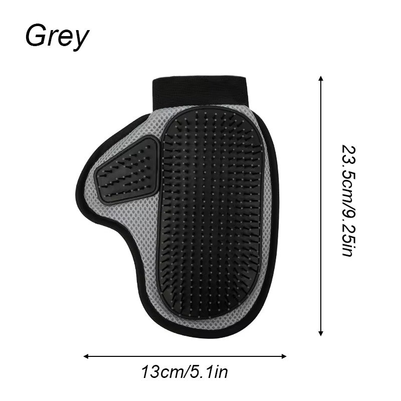 Cat Hair Removal Glove Pet Supplies Bath Massage Jerking Gloves Cat Dog Massage Bathing Cleaning Grooming Supplies Silicone Hair Sticking Removal Brush - Claw Collections Uk 