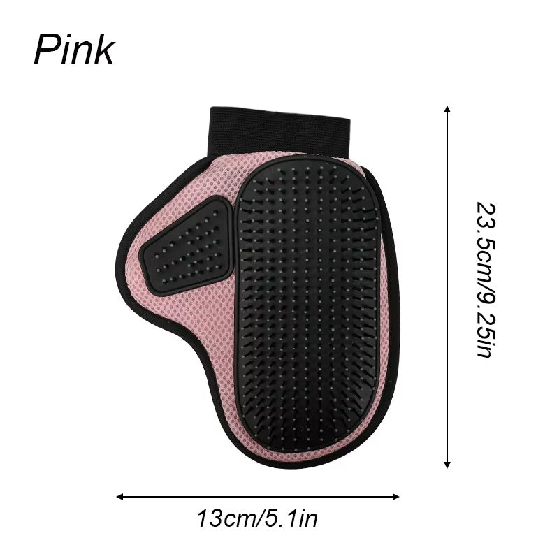 Cat Hair Removal Glove Pet Supplies Bath Massage Jerking Gloves Cat Dog Massage Bathing Cleaning Grooming Supplies Silicone Hair Sticking Removal Brush - Claw Collections Uk 