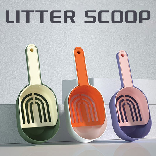 Cat Litter Scoop Self-cleaning Cat Litter Box Shovel Kitty Litter Scoop For Sandbox Kitty Litter Tray Shovel Poop Cats Supplies - Claw Collections Uk 