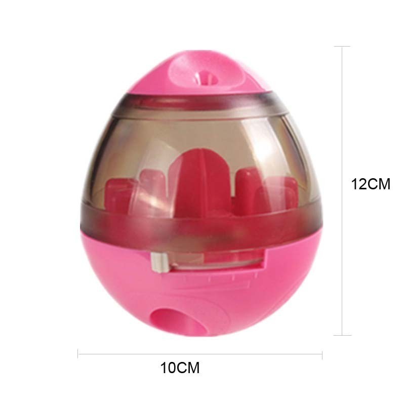 Dog Food Balls Tumbler Pet Puppy Feeder Dispenser Bowl Toy Leak Food Interactive Pet Tumbler Feeder Food Automatic Dispenser Bowl Interactive Balls - Claw Collections Uk 