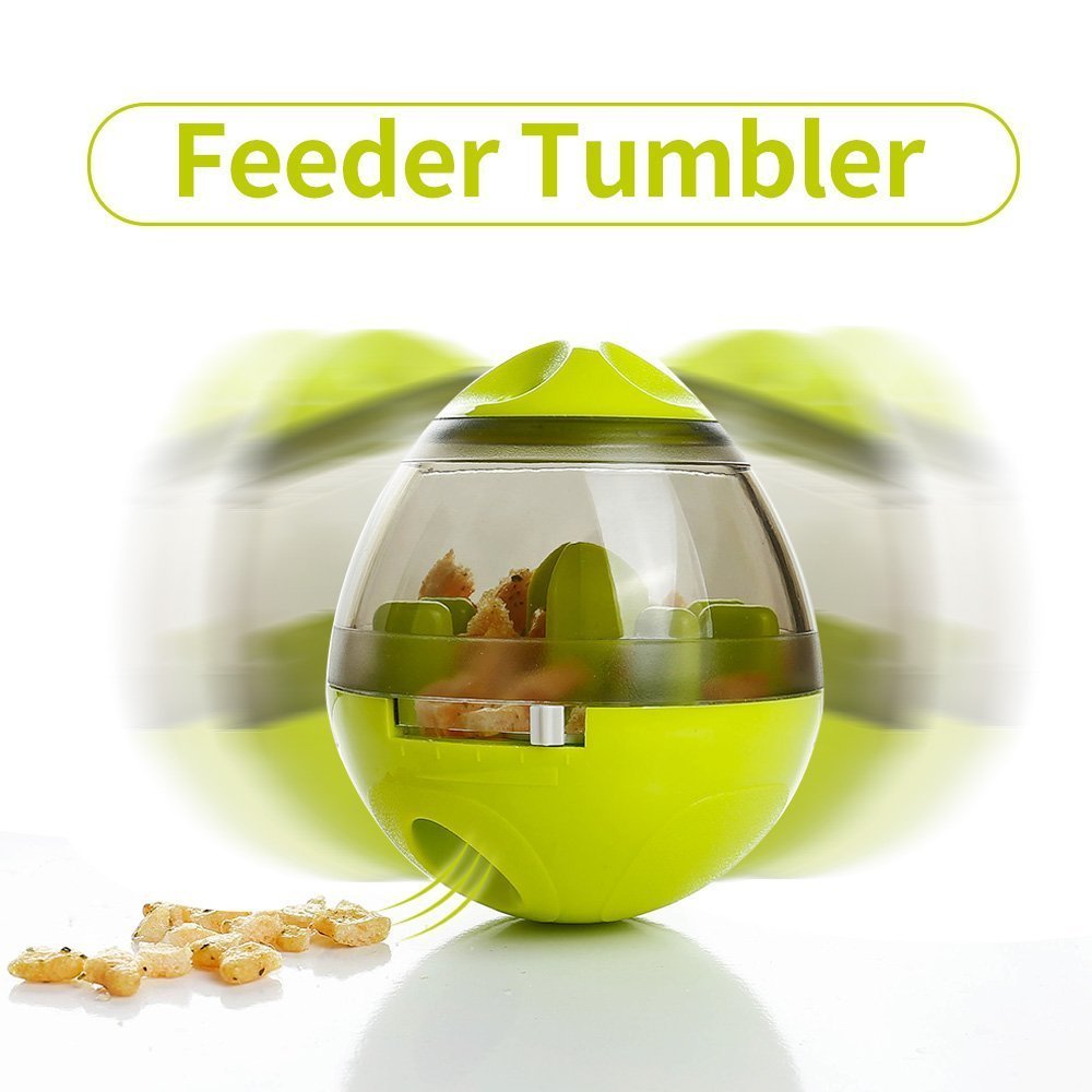 Dog Food Balls Tumbler Pet Puppy Feeder Dispenser Bowl Toy Leak Food Interactive Pet Tumbler Feeder Food Automatic Dispenser Bowl Interactive Balls - Claw Collections Uk 