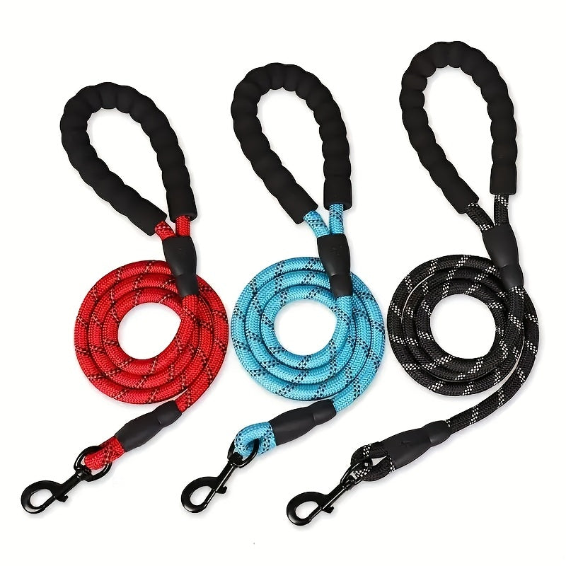 Dogs Leash Running Elasticity Hand Freely Pet Products Dogs Harness Collar Jogging Lead And Adjustable Waist Rope Puppy Leash Lead Training Padded Handle Reflective - Claw Collections Uk 