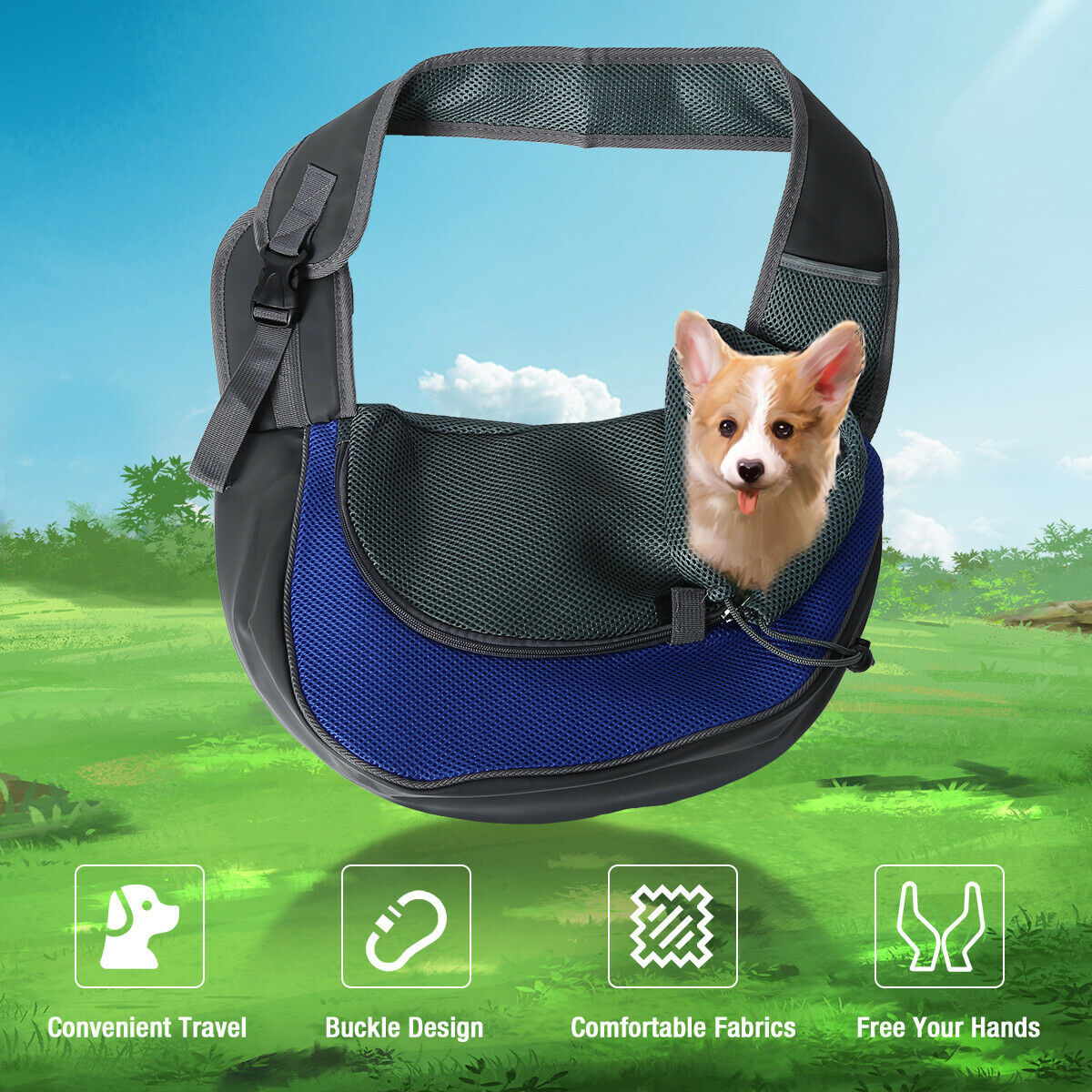 POPMARKET Dog Carrier Bag - Claw Collections Uk 